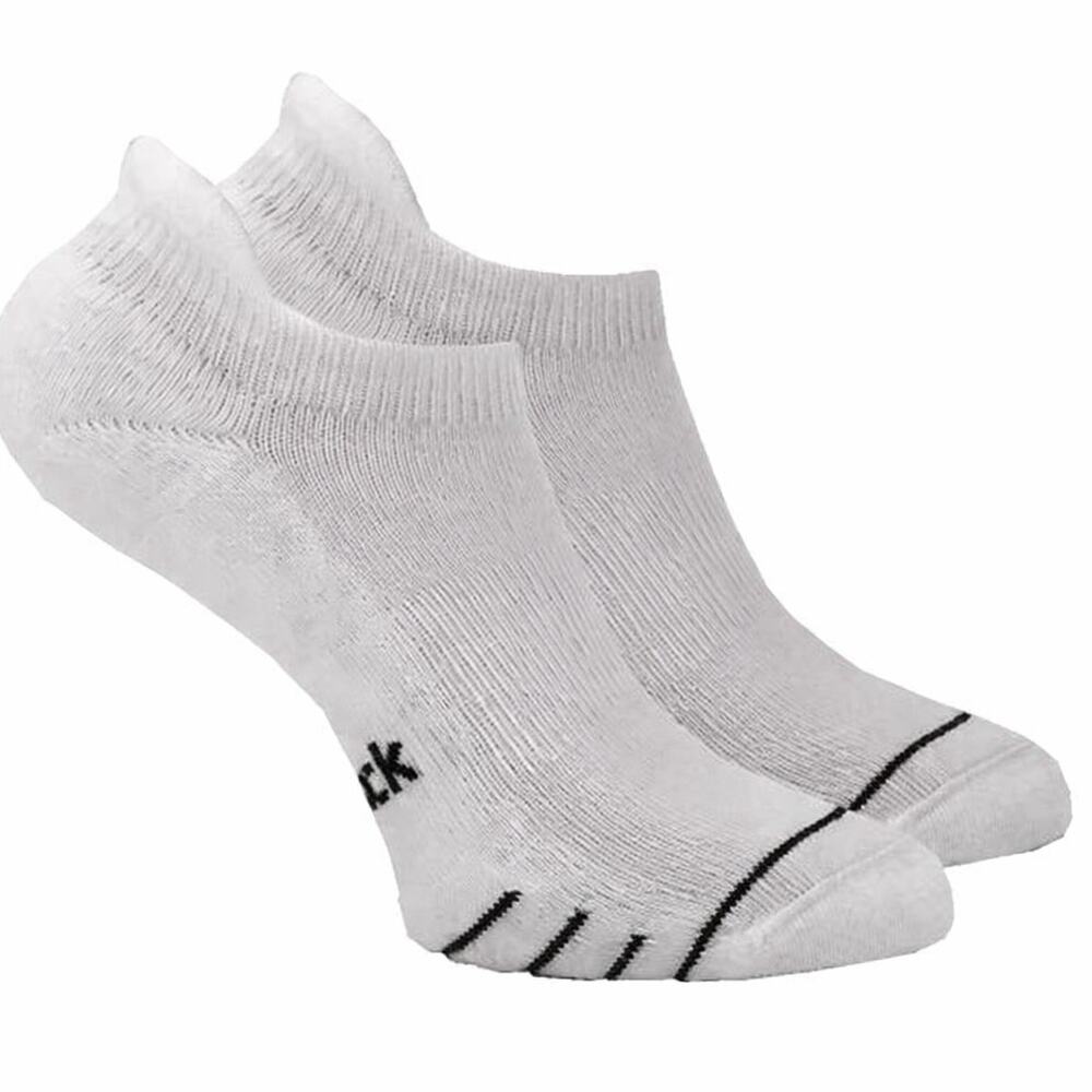 Eurosock Estimated M White 2-Pack Ace Cool No-Show Tab Socks H23-21